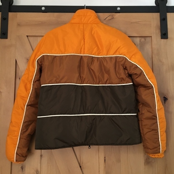 AHEAD USA Retro Colorblock Puffer Jacket Size Medium - Picture 2 of 7